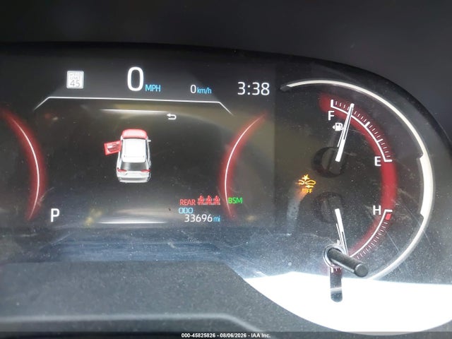 45825826 :رقم المزاد ، 2T3W1RFV2SW400087 vin ، 2025 Toyota Rav4 Xle مزاد بيع