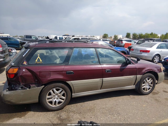 Продаж на аукціоні авто 2000 Subaru Outback, vin: 4S3BH6752Y7661795, номер лоту: 45825833
