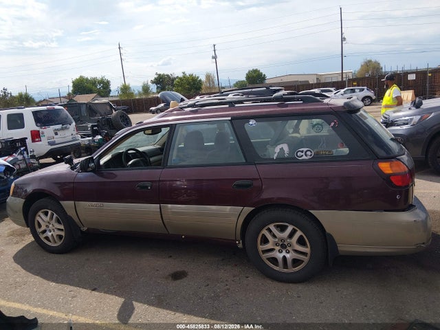 Продаж на аукціоні авто 2000 Subaru Outback, vin: 4S3BH6752Y7661795, номер лоту: 45825833