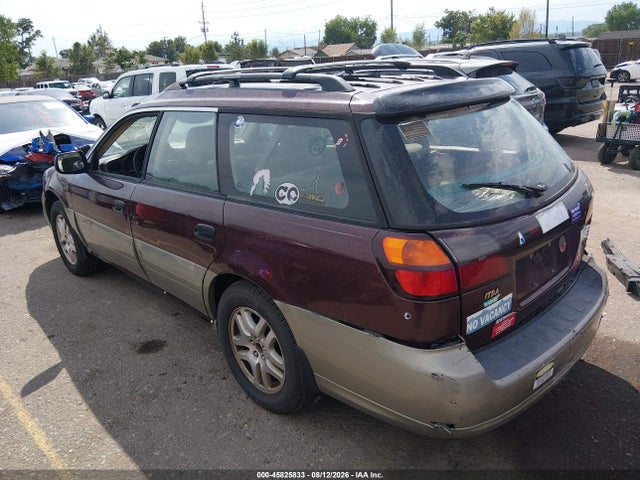 Продаж на аукціоні авто 2000 Subaru Outback, vin: 4S3BH6752Y7661795, номер лоту: 45825833