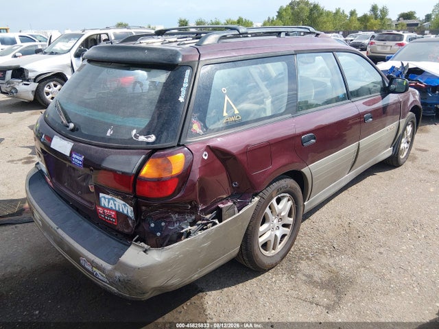 Продаж на аукціоні авто 2000 Subaru Outback, vin: 4S3BH6752Y7661795, номер лоту: 45825833