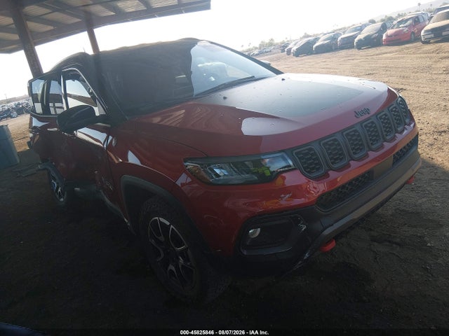 Auction sale of the 2026 Jeep Compass Trailhawk, vin: 3C4NJDDN7TT208559, lot number: 45825846