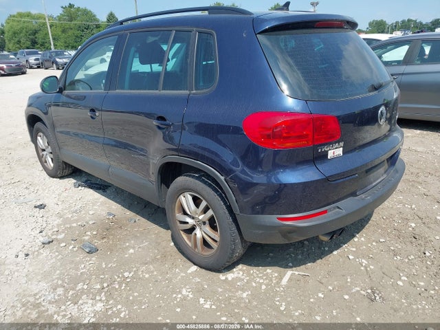 2015 Volkswagen Tiguan S მანქანა იყიდება აუქციონზე, vin: WVGAV7AXXFW576027, აუქციონის ნომერი: 45825886