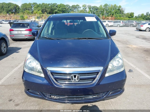 2005 Honda Odyssey Ex მანქანა იყიდება აუქციონზე, vin: 5FNRL38455B081173, აუქციონის ნომერი: 45825909