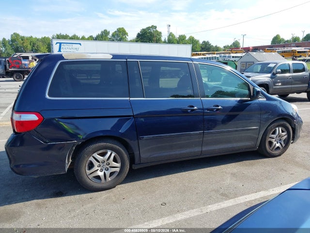 2005 Honda Odyssey Ex მანქანა იყიდება აუქციონზე, vin: 5FNRL38455B081173, აუქციონის ნომერი: 45825909