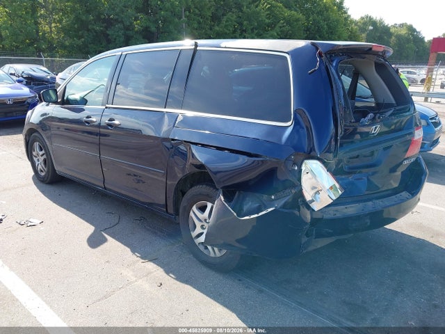 2005 Honda Odyssey Ex მანქანა იყიდება აუქციონზე, vin: 5FNRL38455B081173, აუქციონის ნომერი: 45825909
