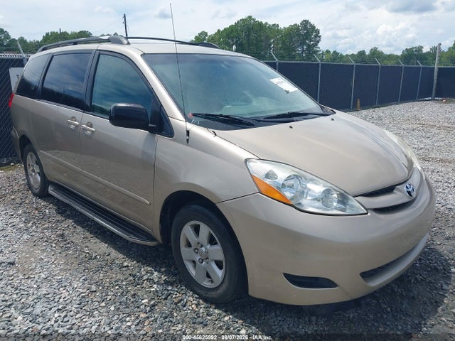 2009 Toyota Sienna Le მანქანა იყიდება აუქციონზე, vin: 5TDZK23C19S266138, აუქციონის ნომერი: 45825992
