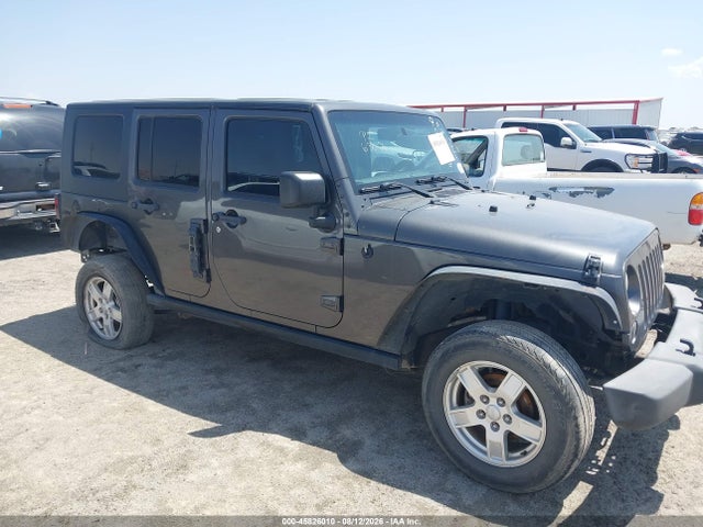 2016 Jeep Wrangler Unlimited Rubicon მანქანა იყიდება აუქციონზე, vin: 1C4BJWFG7GL179322, აუქციონის ნომერი: 45826010