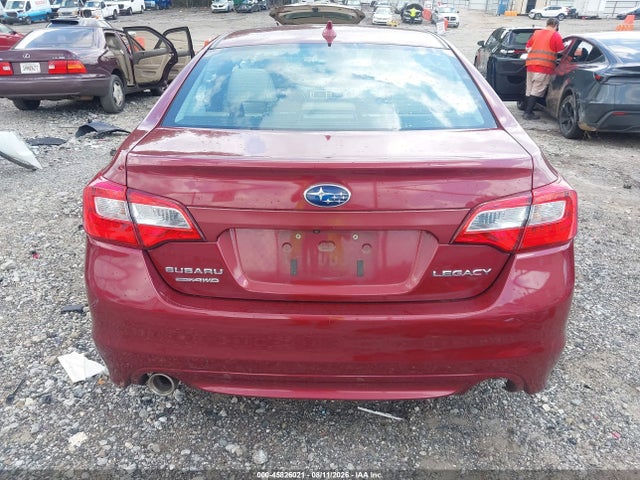 45826021 :رقم المزاد ، 4S3BNBN60G3046164 vin ، 2016 Subaru Legacy 2.5i Limited مزاد بيع