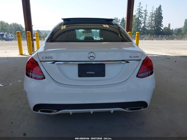 Продажа на аукционе авто 2016 Mercedes-benz C 300 Sport 4matic, vin: 55SWF4KB0GU108045, номер лота: 45826106