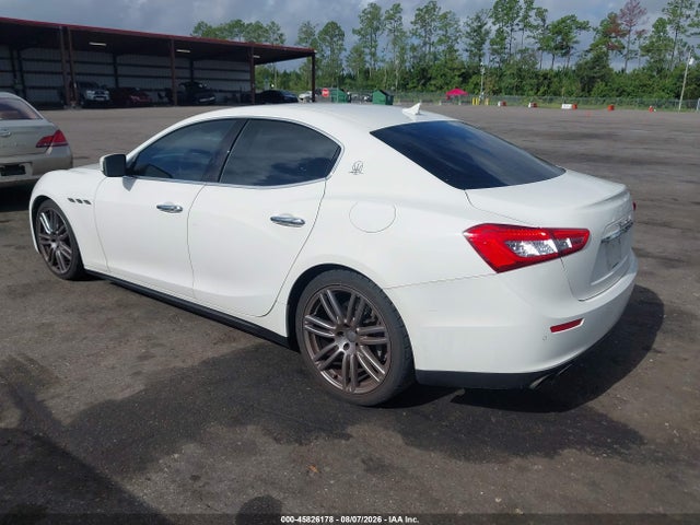 2015 Maserati Ghibli მანქანა იყიდება აუქციონზე, vin: ZAM57XSA7F1153456, აუქციონის ნომერი: 45826178
