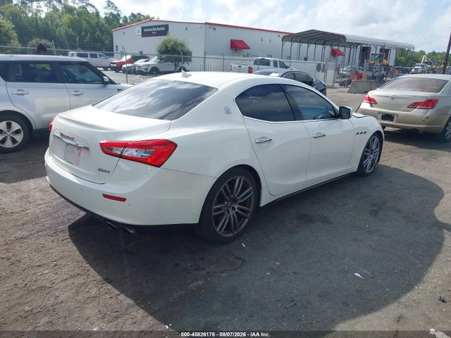 2015 Maserati Ghibli მანქანა იყიდება აუქციონზე, vin: ZAM57XSA7F1153456, აუქციონის ნომერი: 45826178