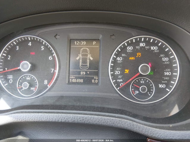 45826212 :رقم المزاد ، 1VWCP7A35CC033568 vin ، 2012 Volkswagen Passat 2.5l Sel مزاد بيع