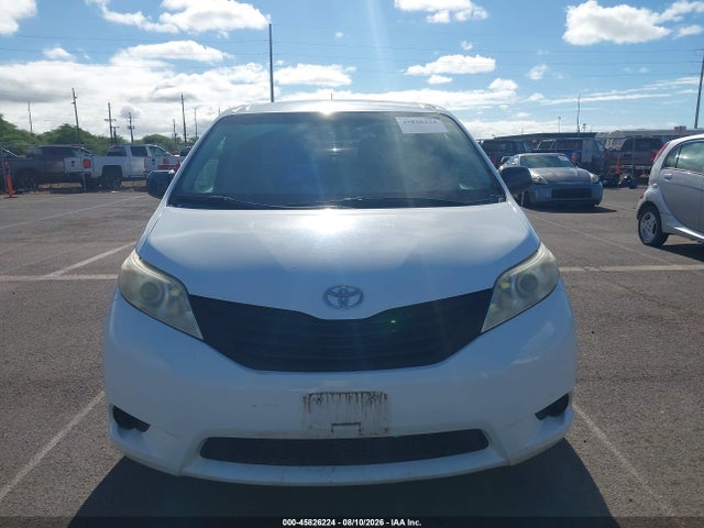Продажа на аукционе авто 2012 Toyota Sienna Le 8 Passenger, vin: 5TDKA3DC7CS015978, номер лота: 45826224