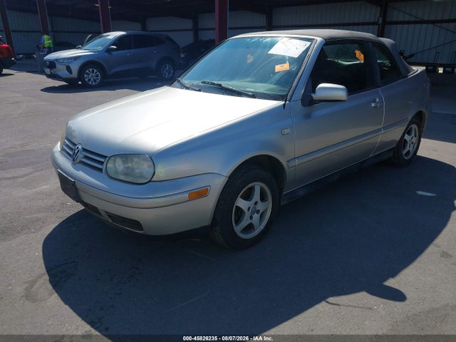 2000 Volkswagen Cabrio Gls მანქანა იყიდება აუქციონზე, vin: 3VWDC21V3YM809237, აუქციონის ნომერი: 45826235