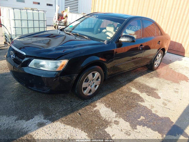 2008 Hyundai Sonata Gls მანქანა იყიდება აუქციონზე, vin: 5NPET46C68H371880, აუქციონის ნომერი: 45826282