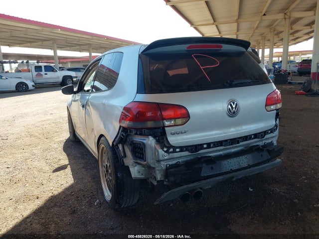 2012 Volkswagen Golf 2.5l 2-door მანქანა იყიდება აუქციონზე, vin: WVWBB7AJ2CW322207, აუქციონის ნომერი: 45826320