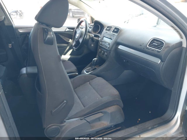 2012 Volkswagen Golf 2.5l 2-door მანქანა იყიდება აუქციონზე, vin: WVWBB7AJ2CW322207, აუქციონის ნომერი: 45826320