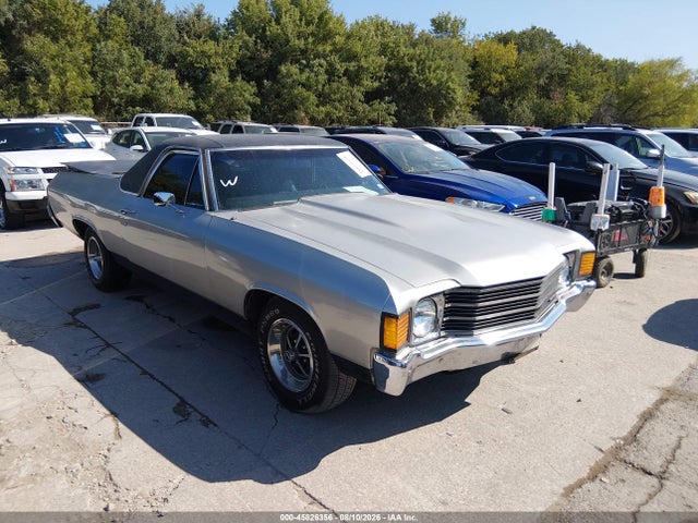 Aukcja sprzedaży 1972 Chevrolet El Camino, vin: 1D80H2K562532, numer aukcji: 45826356