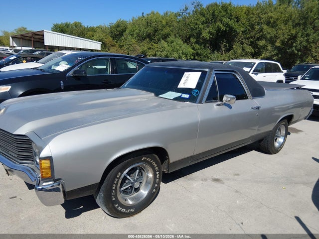 1972 Chevrolet El Camino მანქანა იყიდება აუქციონზე, vin: 1D80H2K562532, აუქციონის ნომერი: 45826356