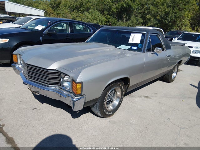 1972 Chevrolet El Camino მანქანა იყიდება აუქციონზე, vin: 1D80H2K562532, აუქციონის ნომერი: 45826356