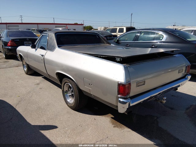 1972 Chevrolet El Camino მანქანა იყიდება აუქციონზე, vin: 1D80H2K562532, აუქციონის ნომერი: 45826356