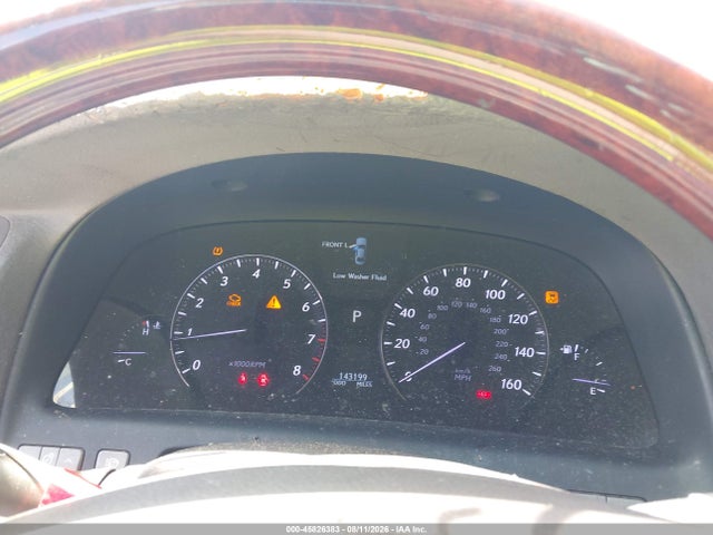 45826383 :رقم المزاد ، JTHGL5EF6A5039341 vin ، 2010 Lexus Ls 460 L مزاد بيع