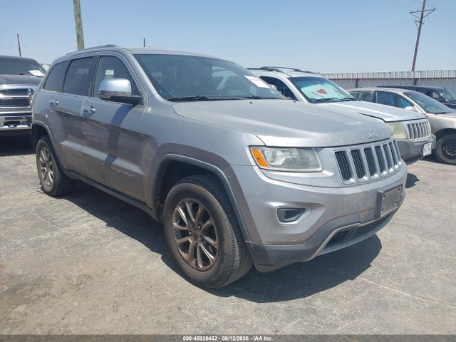 2015 Jeep Grand Cherokee Limited მანქანა იყიდება აუქციონზე, vin: 1C4RJEBG4FC668094, აუქციონის ნომერი: 45826452