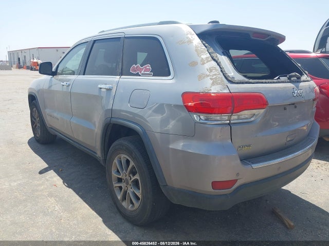 45826452 :رقم المزاد ، 1C4RJEBG4FC668094 vin ، 2015 Jeep Grand Cherokee Limited مزاد بيع