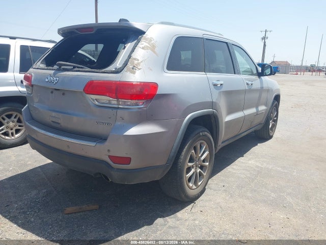 45826452 :رقم المزاد ، 1C4RJEBG4FC668094 vin ، 2015 Jeep Grand Cherokee Limited مزاد بيع
