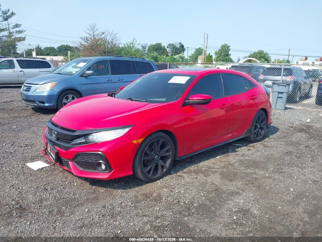 2017 Honda Civic Sport Touring მანქანა იყიდება აუქციონზე, vin: SHHFK7H94HU412644, აუქციონის ნომერი: 45826459