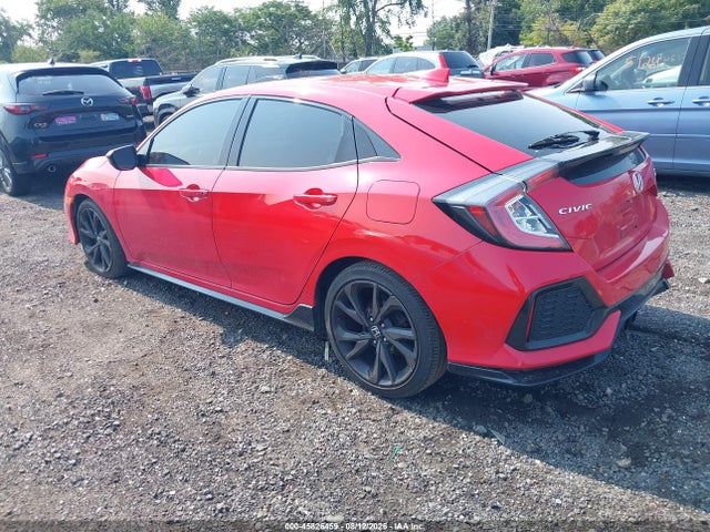2017 Honda Civic Sport Touring მანქანა იყიდება აუქციონზე, vin: SHHFK7H94HU412644, აუქციონის ნომერი: 45826459
