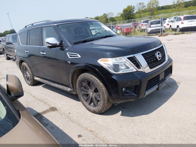 45826460 :رقم المزاد ، JN8AY2NE3K9759368 vin ، 2019 Nissan Armada Platinum مزاد بيع