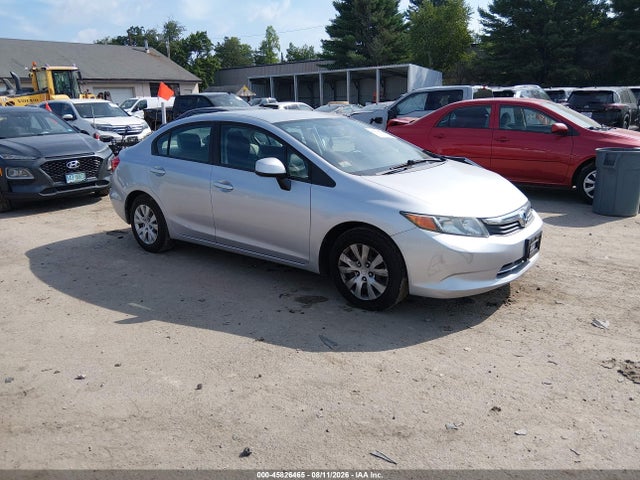 Продажа на аукционе авто 2012 Honda Civic Lx, vin: 19XFB2F50CE056745, номер лота: 45826465
