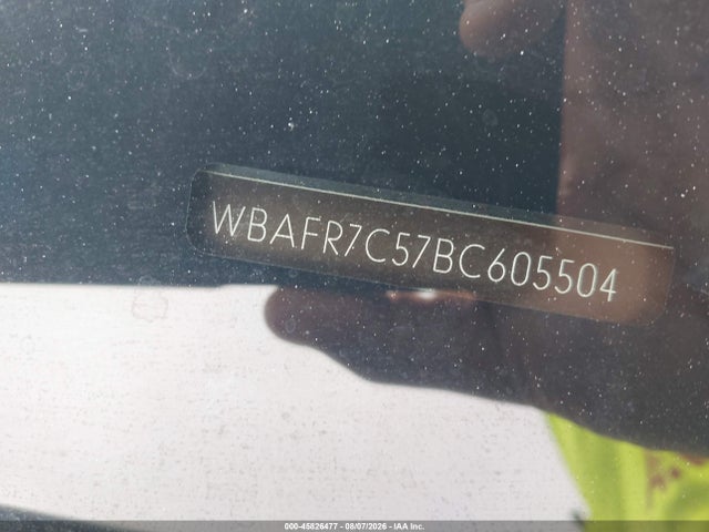 Продаж на аукціоні авто 2011 Bmw 535i, vin: WBAFR7C57BC605504, номер лоту: 45826477