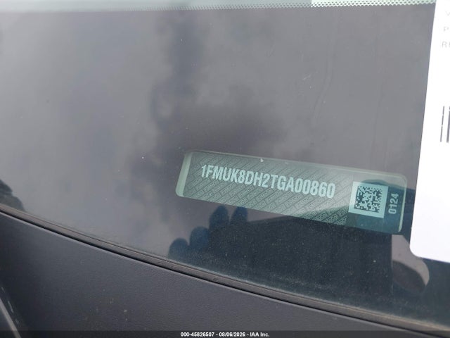 45826507 :رقم المزاد ، 1FMUK8DH2TGA00860 vin ، 2026 Ford Explorer Active مزاد بيع