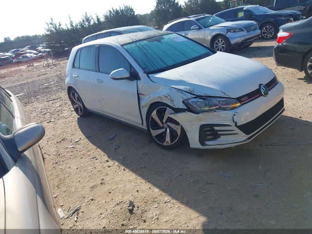 45826510 :رقم المزاد ، 3VW6T7AU7KM029715 vin ، 2019 Volkswagen Golf Gti 2.0t Autobahn/2.0t Rabbit Edition/2.0t S/2.0t Se مزاد بيع