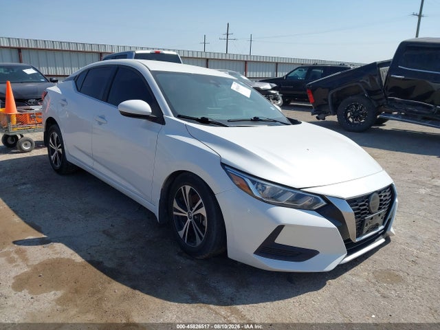 2021 Nissan Sentra Sv Xtronic Cvt მანქანა იყიდება აუქციონზე, vin: 3N1AB8CVXMY225383, აუქციონის ნომერი: 45826517