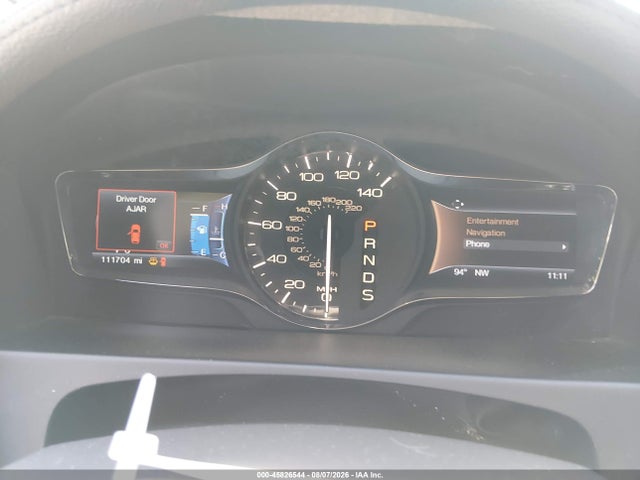 45826544 :رقم المزاد ، 2LMDJ8JK5FBL23657 vin ، 2015 Lincoln Mkx مزاد بيع