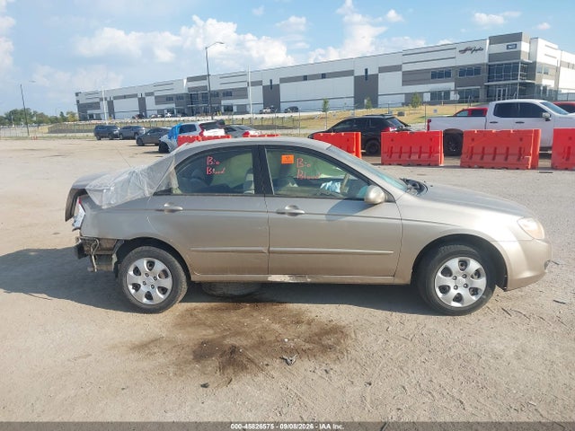Aukcja sprzedaży 2008 Kia Spectra Ex, vin: KNAFE121X85494354, numer aukcji: 45826575