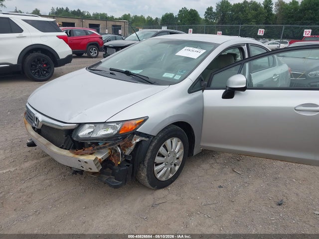 Продаж на аукціоні авто 2012 Honda Civic Lx, vin: 19XFB2F50CE331644, номер лоту: 45826584