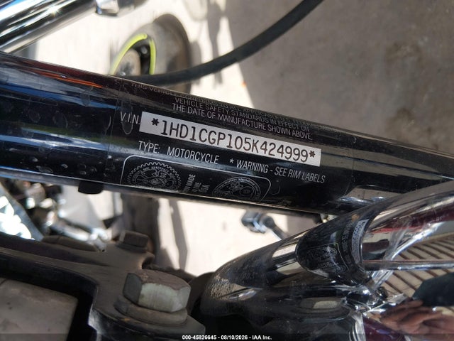 Продаж на аукціоні авто 2005 Harley-davidson Xl1200 C, vin: 1HD1CGP105K424999, номер лоту: 45826645
