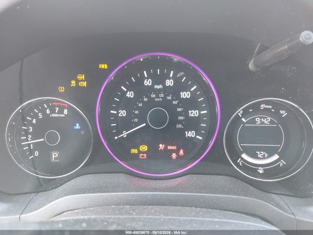 2017 Honda Hr-v Ex მანქანა იყიდება აუქციონზე, vin: 3CZRU6H51HM724183, აუქციონის ნომერი: 45826670