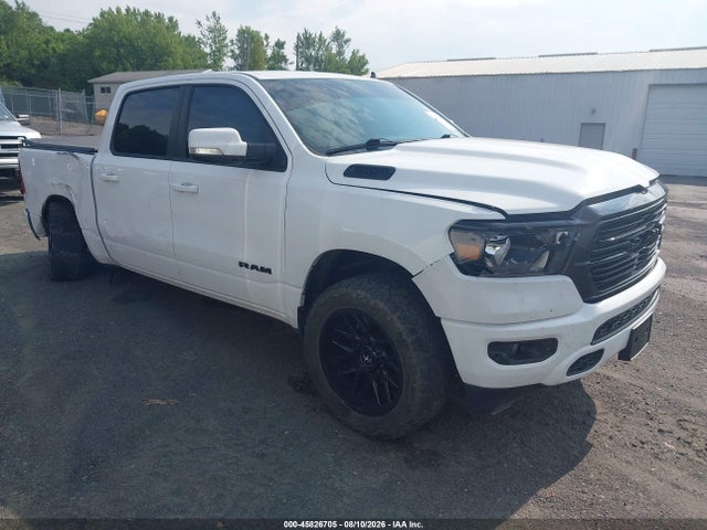 45826705 :رقم المزاد ، 1C6SRFFT6LN301910 vin ، 2020 Ram 1500 Big Horn  4x4 5'7 Box مزاد بيع