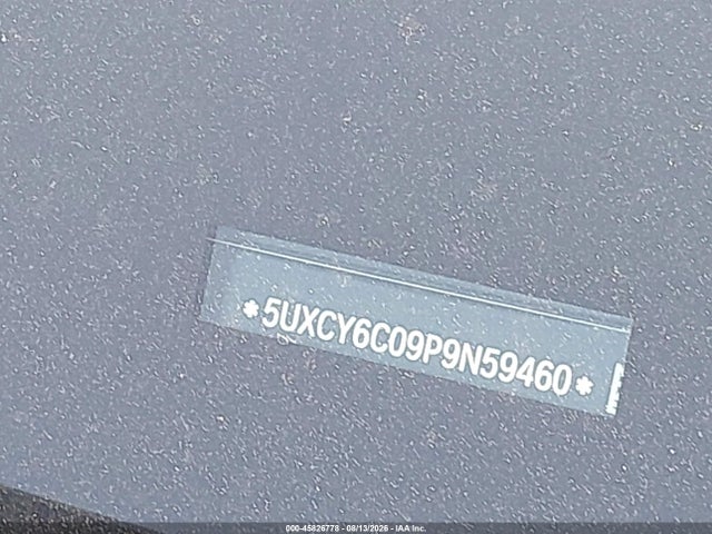 Aukcja sprzedaży 2023 Bmw X6 Xdrive40i, vin: 5UXCY6C09P9N59460, numer aukcji: 45826778