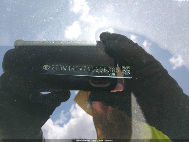 Aukcja sprzedaży 2022 Toyota Rav4 Xle, vin: 2T3W1RFV7NC206385, numer aukcji: 45826940
