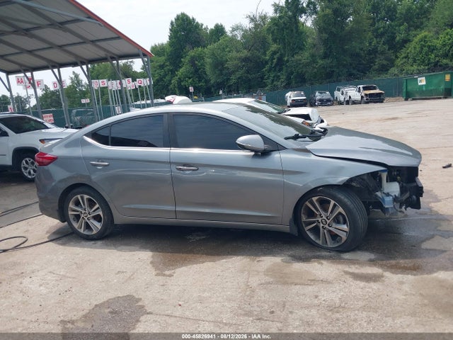 2018 Hyundai Elantra Limited მანქანა იყიდება აუქციონზე, vin: KMHD84LF1JU442874, აუქციონის ნომერი: 45826941