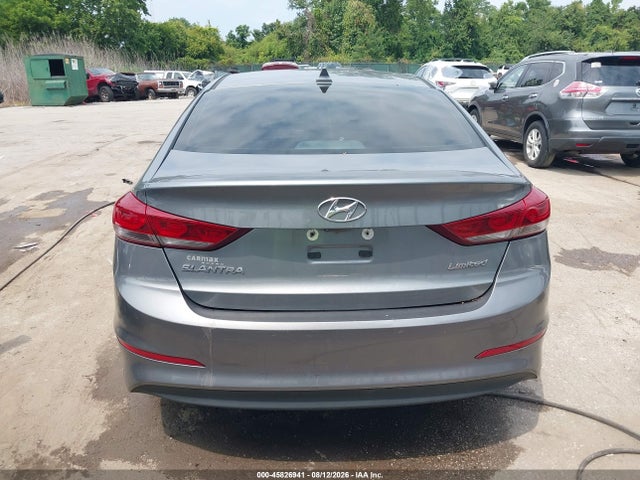 2018 Hyundai Elantra Limited მანქანა იყიდება აუქციონზე, vin: KMHD84LF1JU442874, აუქციონის ნომერი: 45826941