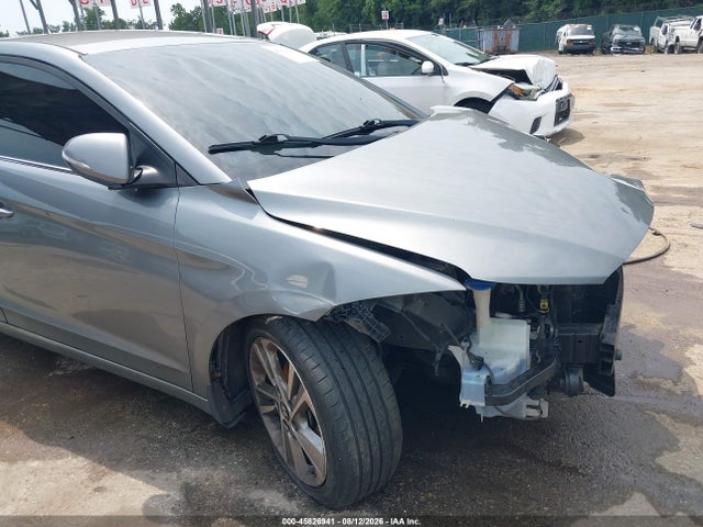 2018 Hyundai Elantra Limited მანქანა იყიდება აუქციონზე, vin: KMHD84LF1JU442874, აუქციონის ნომერი: 45826941