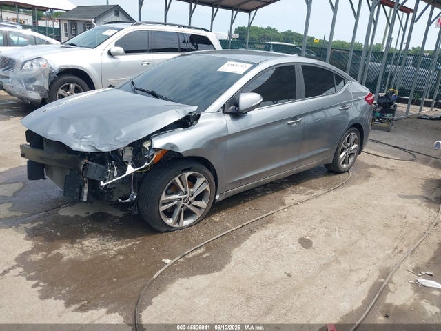 2018 Hyundai Elantra Limited მანქანა იყიდება აუქციონზე, vin: KMHD84LF1JU442874, აუქციონის ნომერი: 45826941
